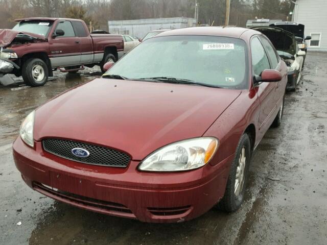 1FAFP56SX4G101416 - 2004 FORD TAURUS SEL MAROON photo 2