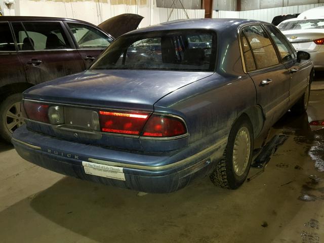 1G4HR52K1XH493912 - 1999 BUICK LESABRE LI BLUE photo 4