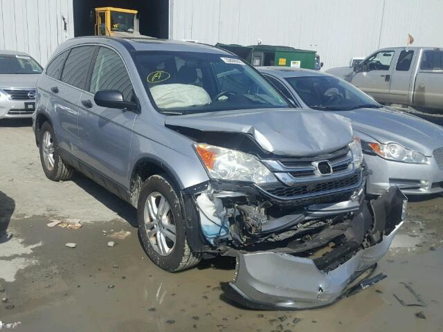 3CZRE4H50AG700964 - 2010 HONDA CR-V EX SILVER photo 1