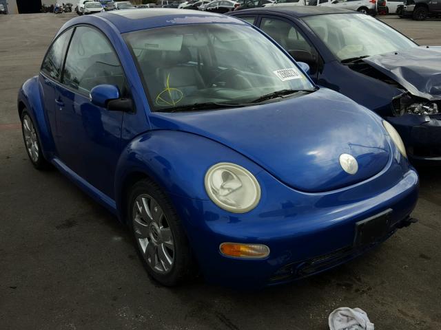 3VWCD21C63M441149 - 2003 VOLKSWAGEN NEW BEETLE 蓝色 照片 1