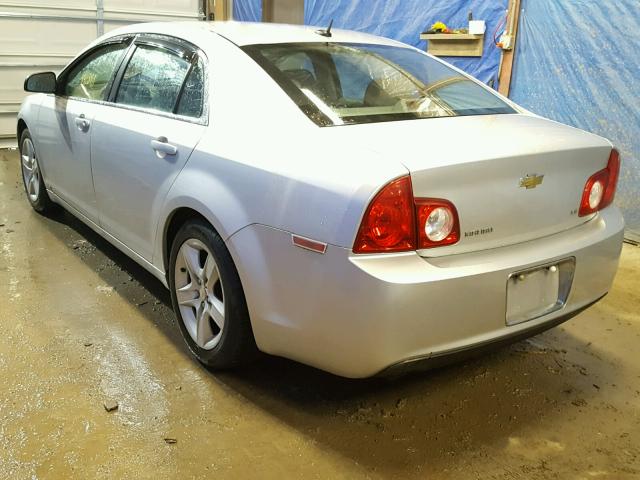 1G1ZG57B894192936 - 2009 CHEVROLET MALIBU LS SILVER photo 3