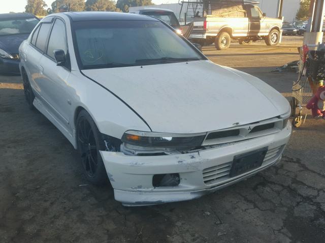 4A3AA46H52E138836 - 2002 MITSUBISHI GALANT ES WHITE photo 1