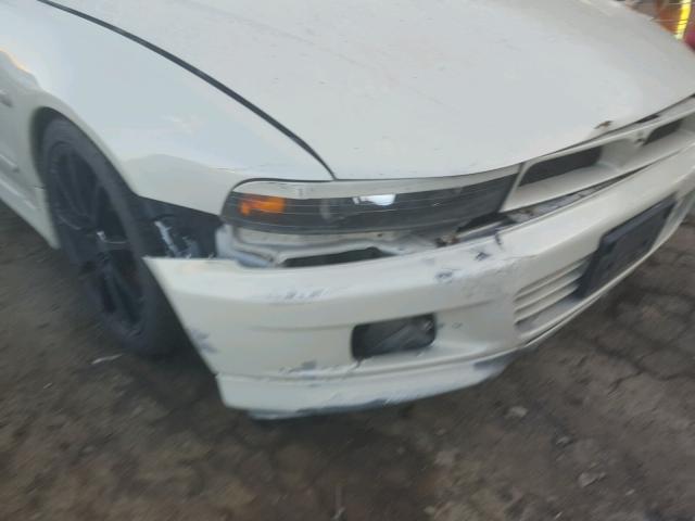 4A3AA46H52E138836 - 2002 MITSUBISHI GALANT ES WHITE photo 9