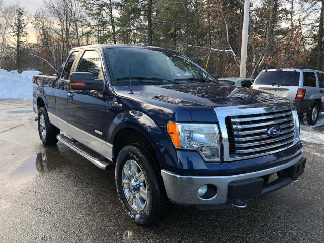 1FTFX1ET3CFB19810 - 2012 FORD F150 SUPER BLUE photo 1