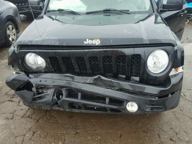 1C4NJPFB5ED721127 - 2014 JEEP PATRIOT LA BLACK photo 7