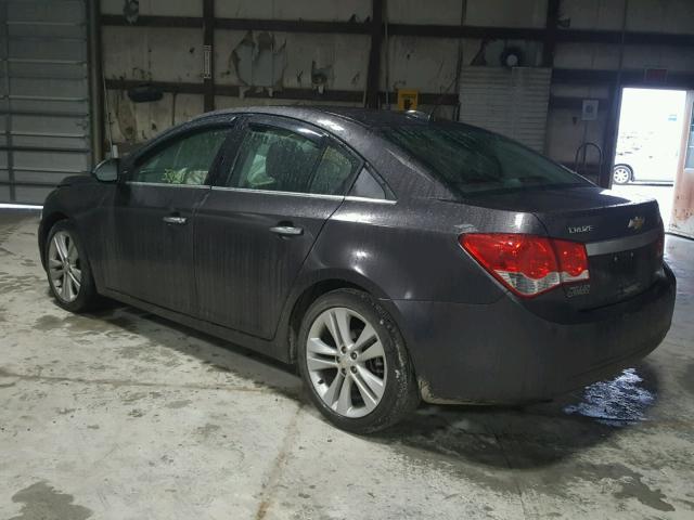 1G1PG5SB2G7134217 - 2016 CHEVROLET CRUZE LIMI GRAY photo 3