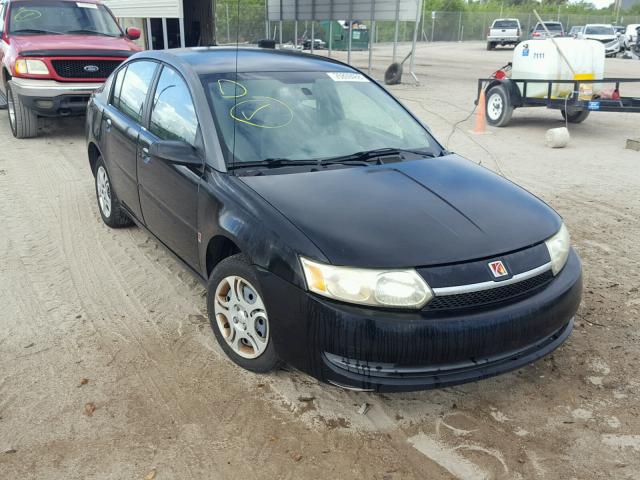 1G8AJ52F63Z153198 - 2003 SATURN ION LEVEL BLACK photo 1