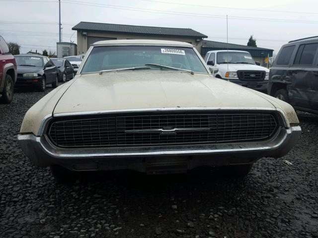 7Y84Q150374 - 1967 FORD THUNDERBIR CREAM photo 10