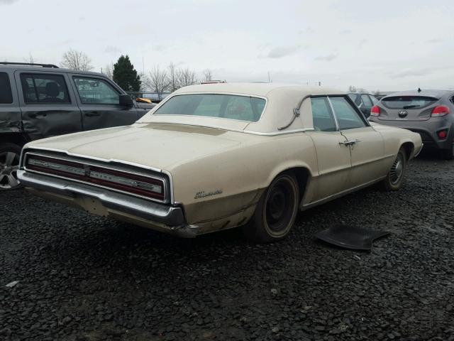 7Y84Q150374 - 1967 FORD THUNDERBIR CREAM photo 4