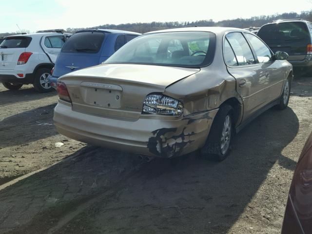 1G3WH52H82F163563 - 2002 OLDSMOBILE INTRIGUE G GOLD photo 4