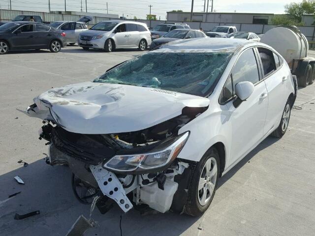 1G1BC5SM3G7259475 - 2016 CHEVROLET CRUZE LS WHITE photo 2