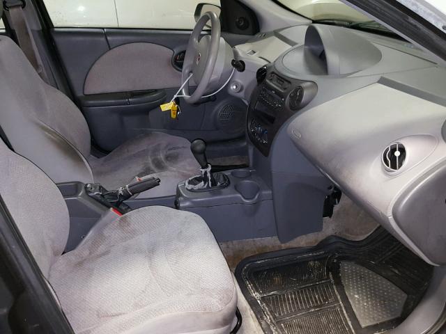 1G8AF52F33Z170414 - 2003 SATURN ION LEVEL SILVER photo 5