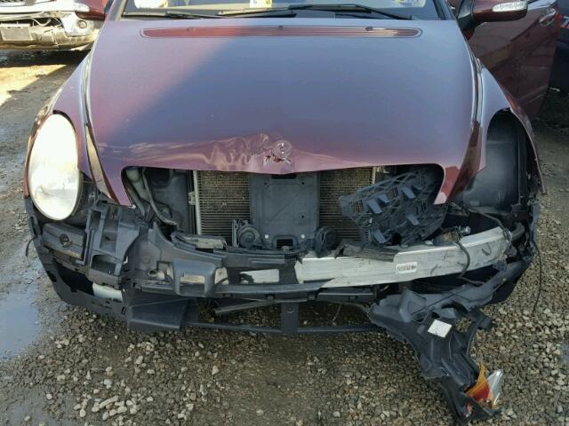 4JGCB65E76A011672 - 2006 MERCEDES-BENZ R 350 MAROON photo 7