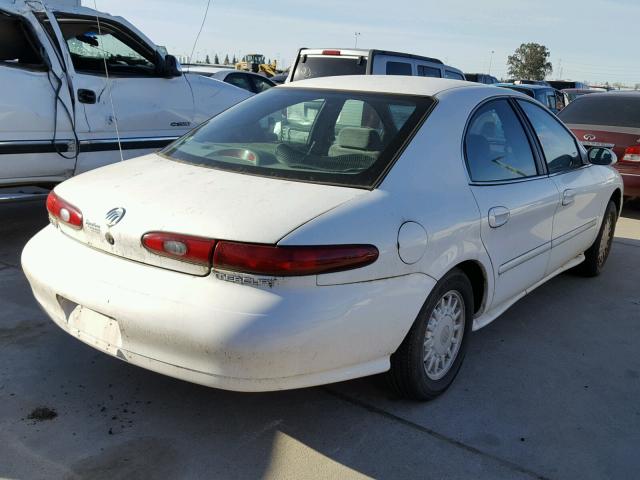 1MELM50U2VG603658 - 1997 MERCURY SABLE GS WHITE photo 4