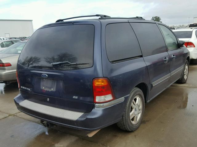 2FMDA52492BB39892 - 2002 FORD WINDSTAR S BLUE photo 4