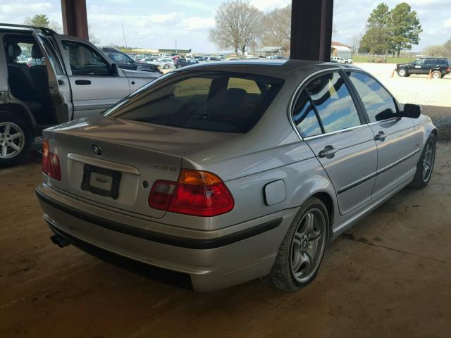 WBAAV53481JR78403 - 2001 BMW 330 I SILVER photo 4