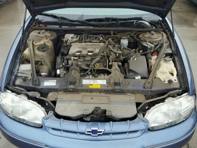 2G1WL52M5W9138459 - 1998 CHEVROLET LUMINA BAS BLUE photo 7