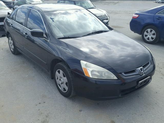 1HGCM56495A004690 - 2005 HONDA ACCORD LX BLACK photo 1