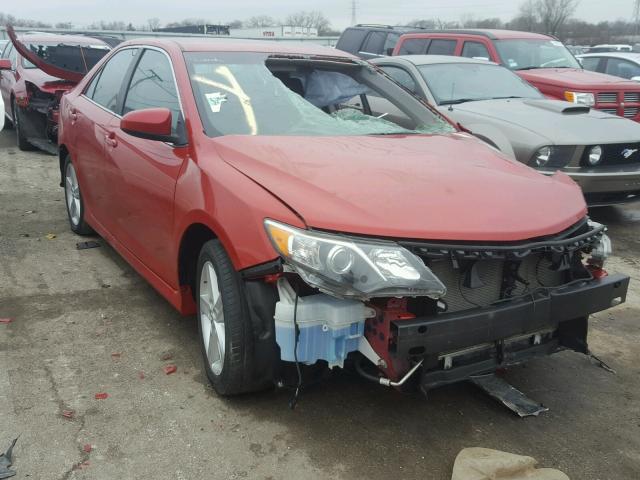 4T1BF1FK7DU670984 - 2013 TOYOTA CAMRY L 红色 照片 1