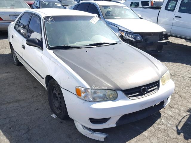 1NXBR12EX2Z587697 - 2002 TOYOTA COROLLA CE WHITE photo 1