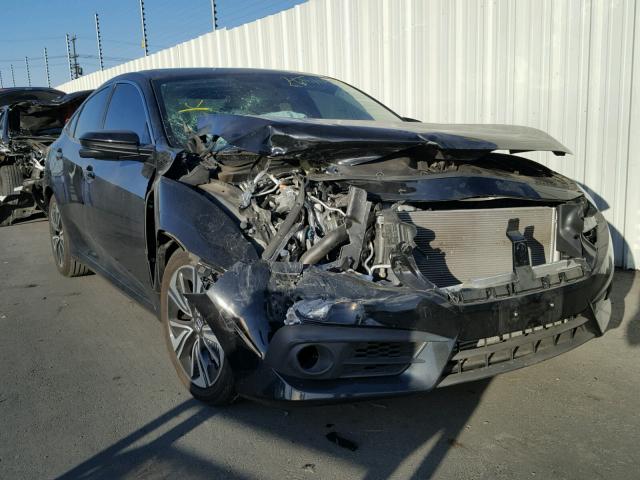 2HGFC1F71GH641547 - 2016 HONDA CIVIC EXL BLACK photo 1