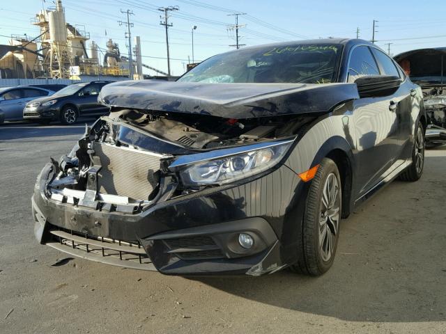 2HGFC1F71GH641547 - 2016 HONDA CIVIC EXL BLACK photo 2