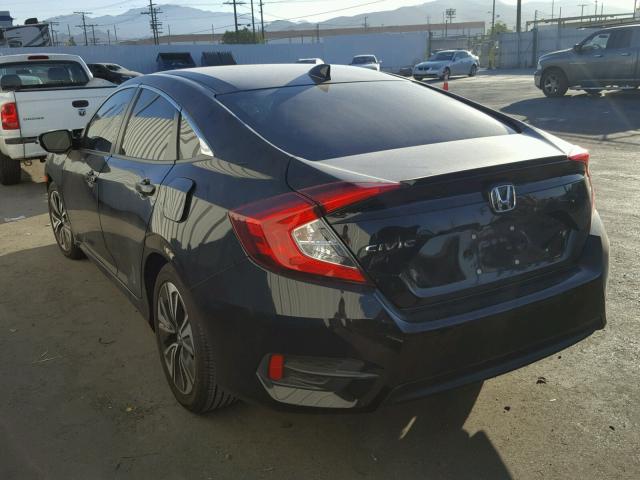 2HGFC1F71GH641547 - 2016 HONDA CIVIC EXL BLACK photo 3