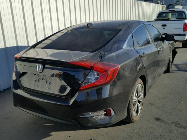 2HGFC1F71GH641547 - 2016 HONDA CIVIC EXL BLACK photo 4