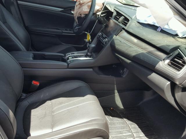 2HGFC1F71GH641547 - 2016 HONDA CIVIC EXL BLACK photo 5