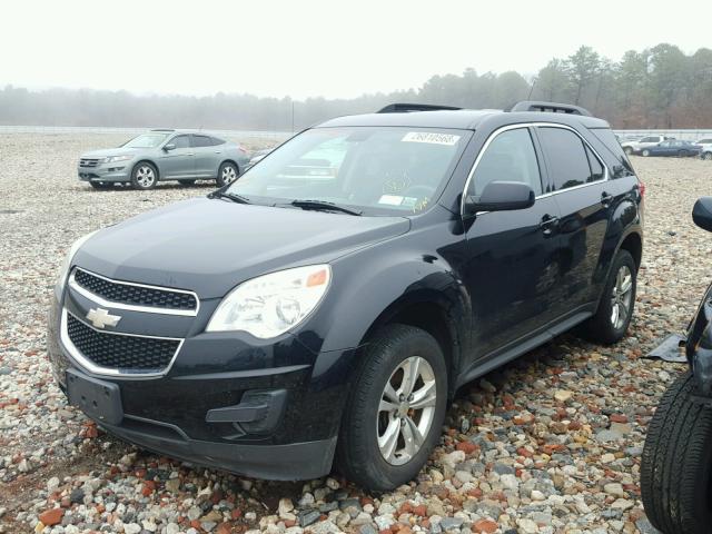 2CNF1EEW2A6253384 - 2010 CHEVROLET EQUINOX LT BLACK photo 2