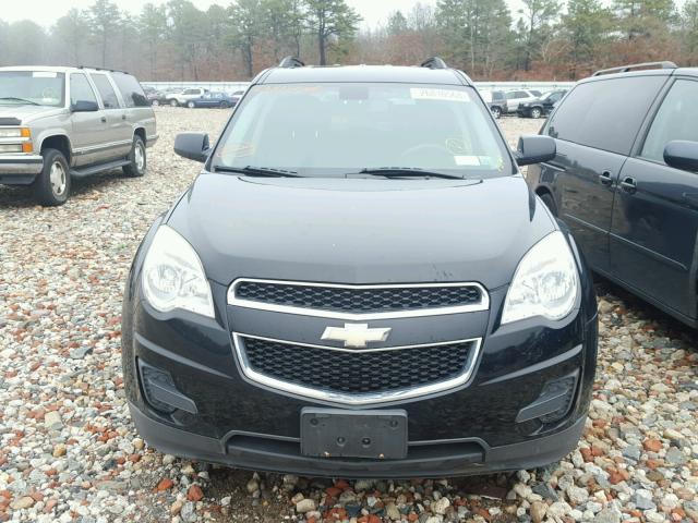 2CNF1EEW2A6253384 - 2010 CHEVROLET EQUINOX LT BLACK photo 9