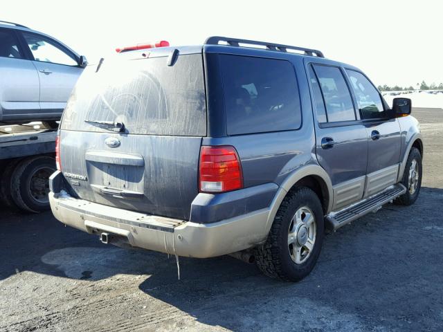 1FMFU18516LA18000 - 2006 FORD EXPEDITION BLUE photo 4