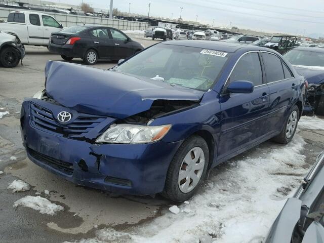 JTNBE46K273094378 - 2007 TOYOTA CAMRY NEW BLUE photo 2