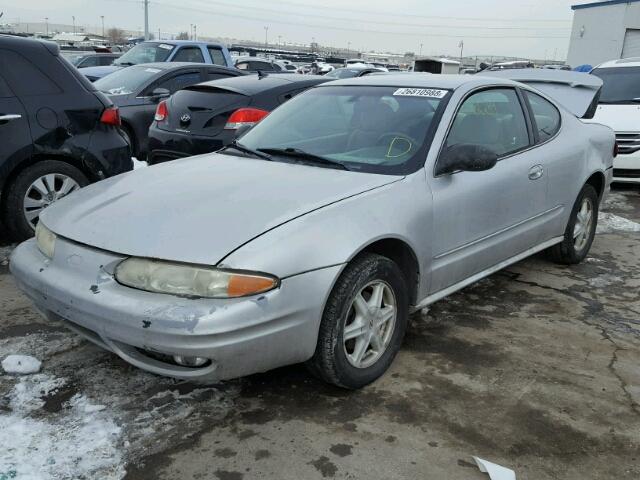 1G3NL12F93C222818 - 2003 OLDSMOBILE ALERO GL SILVER photo 2