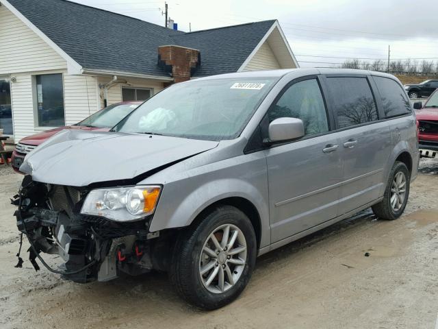 2C4RDGBG1GR367181 - 2016 DODGE GRAND CARA GRAY photo 2