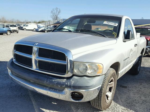 1D7HA16K53J681713 - 2003 DODGE RAM 1500 S SILVER photo 2