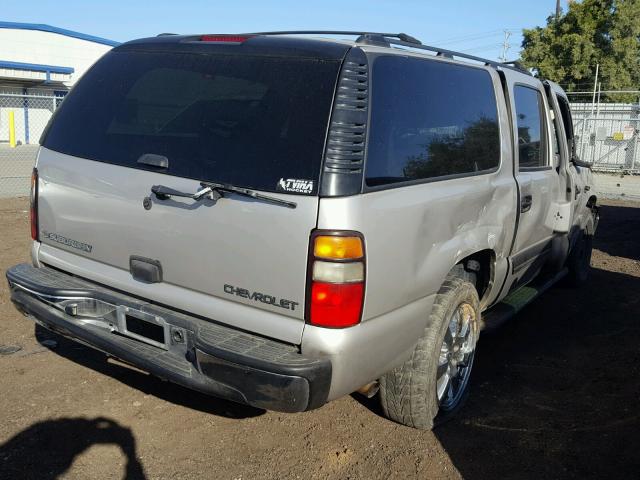 3GNEC16Z05G293739 - 2005 CHEVROLET SUBURBAN C BEIGE photo 4