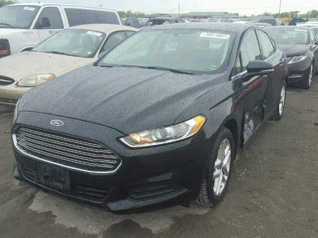 3FA6P0HR7DR298759 - 2013 FORD FUSION SE BLACK photo 9