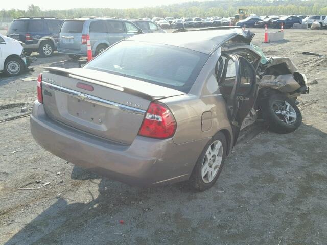 1G1ZT58N18F144119 - 2008 CHEVROLET MALIBU LT TAN photo 4