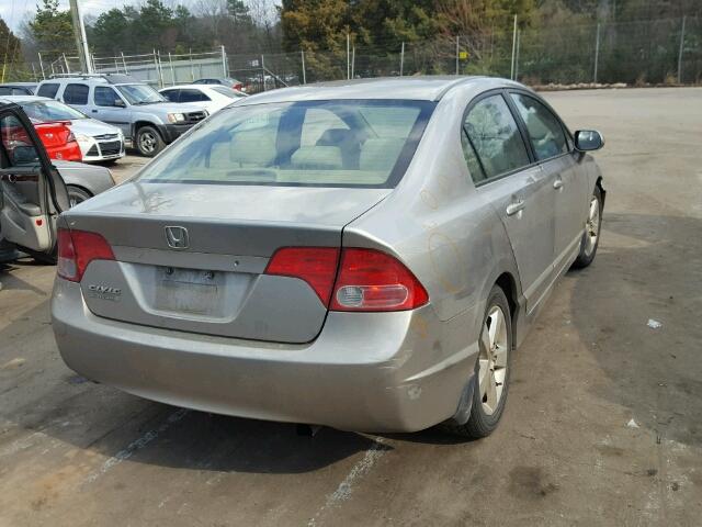1HGFA16896L071474 - 2006 HONDA CIVIC EX Qəhvəyi foto 4