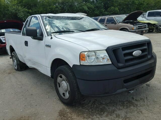 1FTRF12267KB81341 - 2007 FORD F150 WHITE photo 1