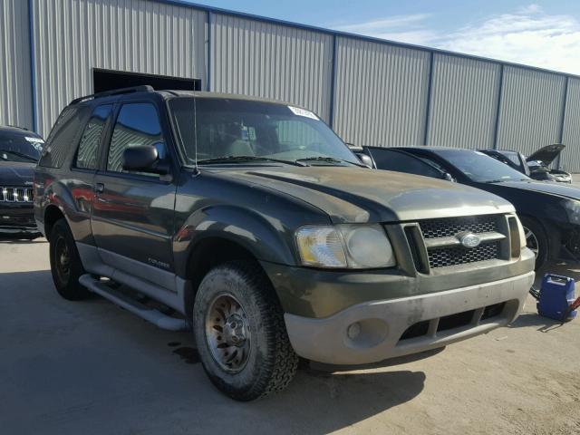 1FMYU60E21UA75519 - 2001 FORD EXPLORER S GREEN photo 1