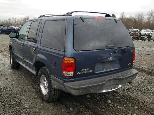 1FMZU32E9WZA40986 - 1998 FORD EXPLORER BLUE photo 3