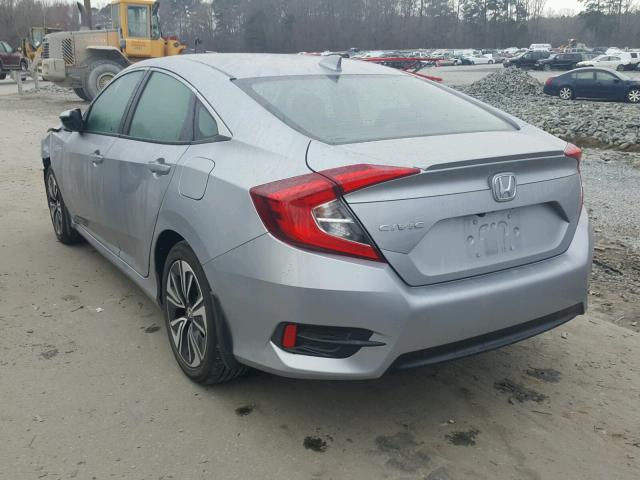 2HGFC1F74HH647702 - 2017 HONDA CIVIC EXL SILVER photo 3