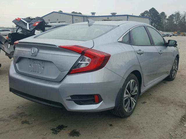 2HGFC1F74HH647702 - 2017 HONDA CIVIC EXL SILVER photo 4