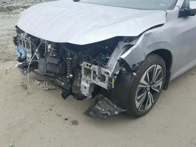 2HGFC1F74HH647702 - 2017 HONDA CIVIC EXL 银色 照片 9