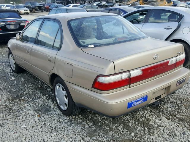 1NXBB02EXTZ470766 - 1996 TOYOTA COROLLA DX GOLD photo 3