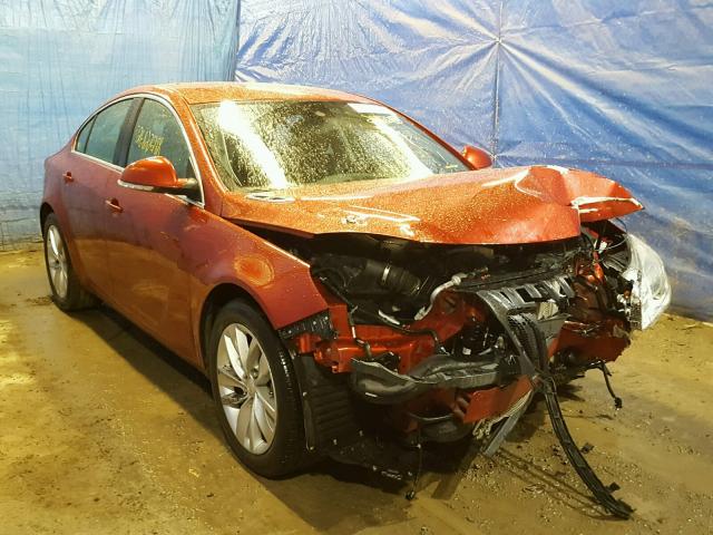 2G4GK5EX8E9240627 - 2014 BUICK REGAL RED photo 1