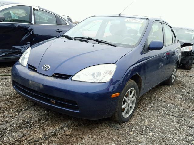 JT2BK18U230084948 - 2003 TOYOTA PRIUS BLUE photo 2