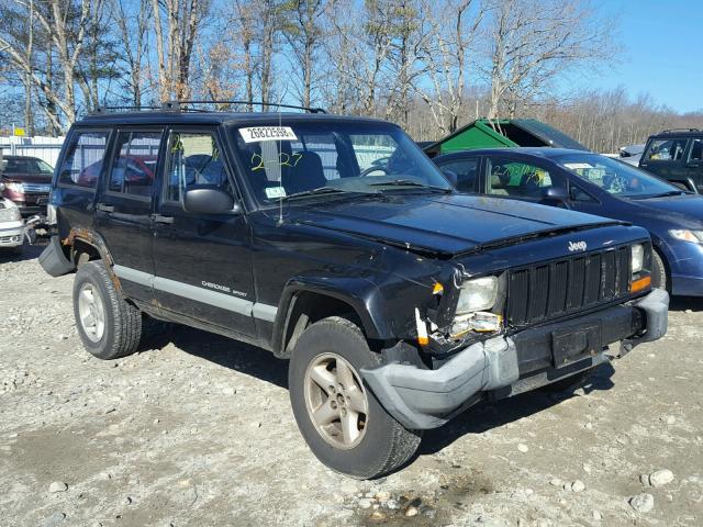 1J4FF68S0XL622764 - 1999 JEEP CHEROKEE S BLACK photo 1